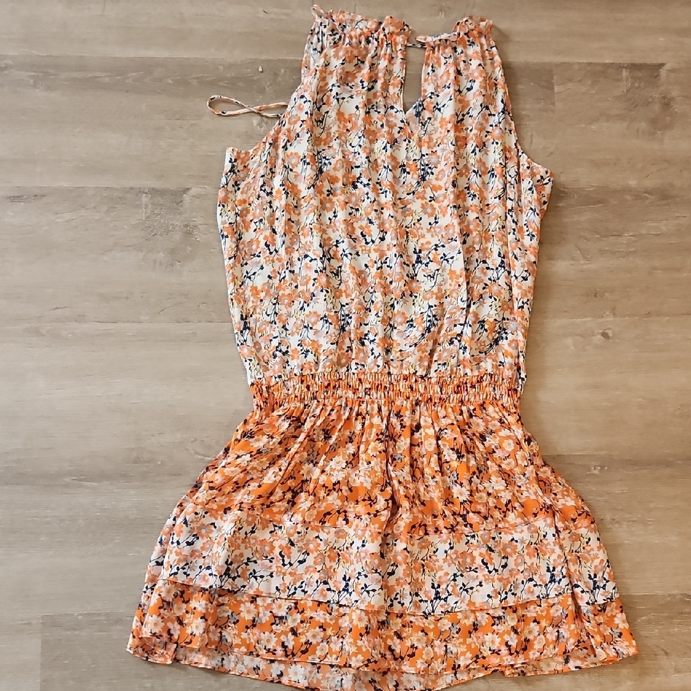 Ramy Brook Floral Dress Size Med.